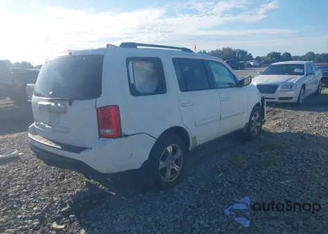 2012 Honda Pilot Ex-L from USA, damaged, VIN 5FNYF3H5XCB034097
